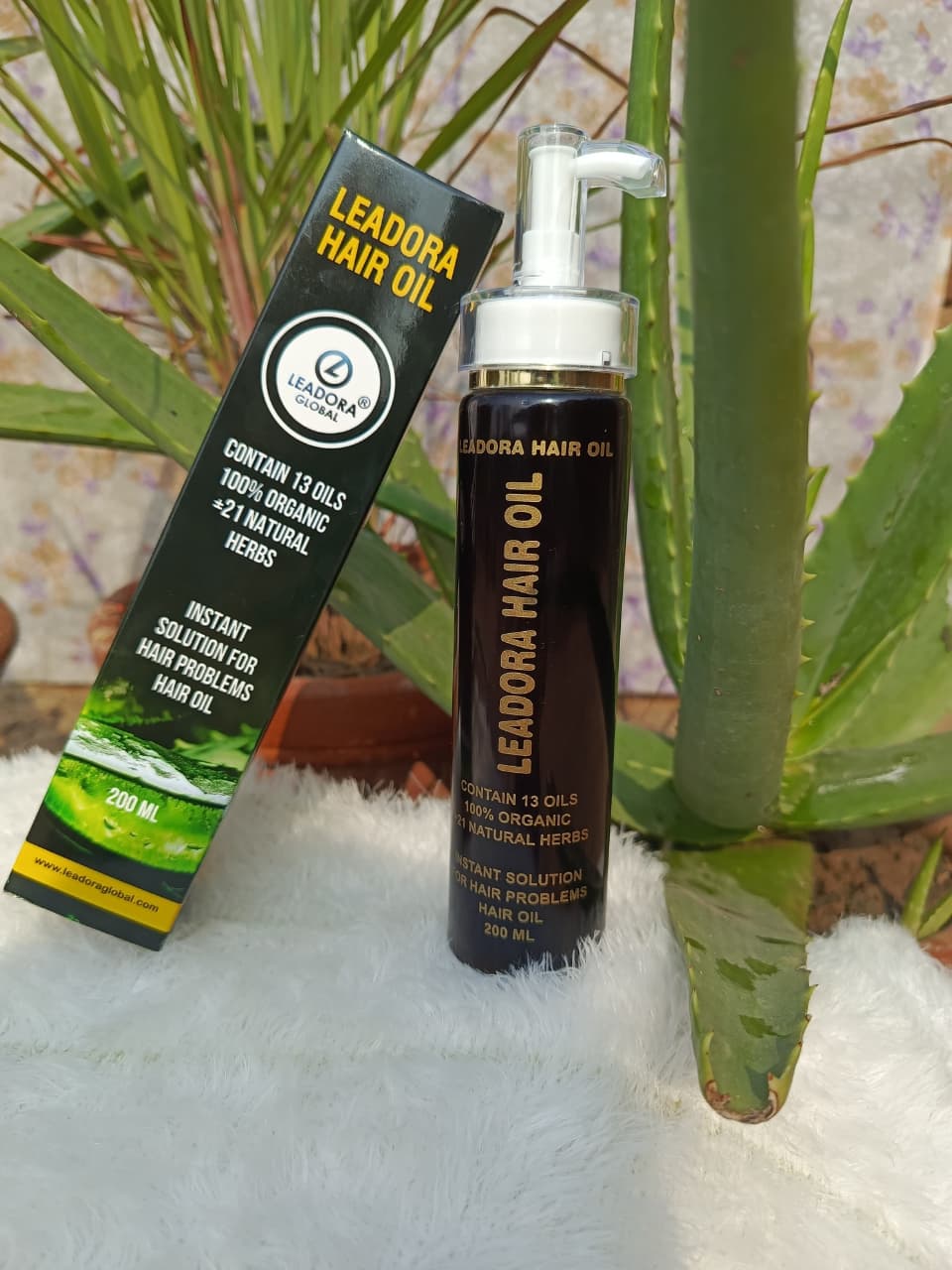 Leadora Hair Oil – 100% Organic Hair Oil